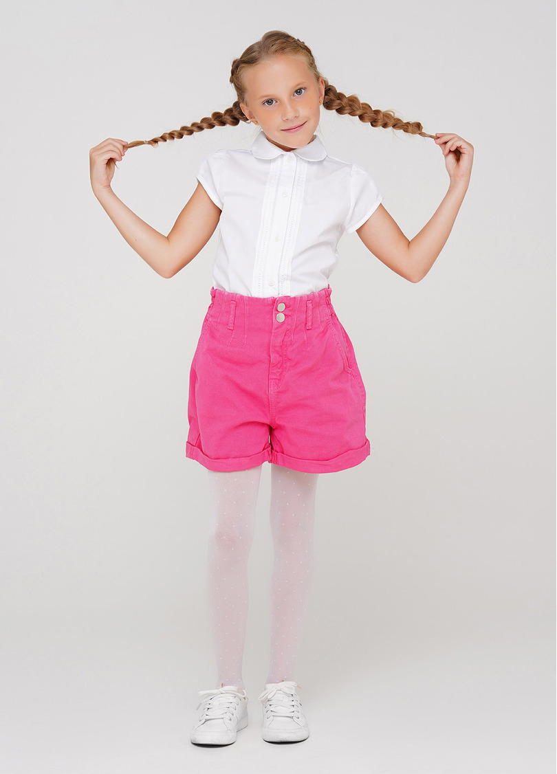 Колготки дитячі в дрібний горох MILANA 40 (1) bianco (білий)