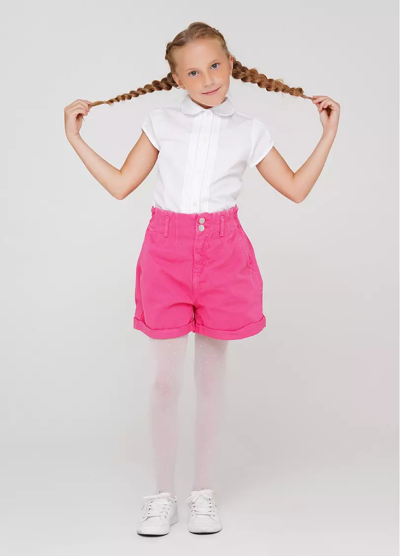 Колготки детские в мелкий горох MILANA 40 (1) bianco (белый)