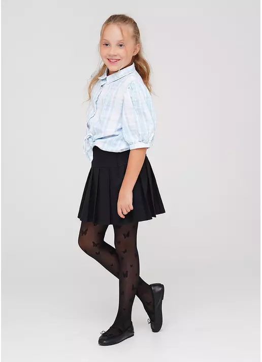 Дитячі колготки для дівчаток MILANA 40 (2) nero (чорний)