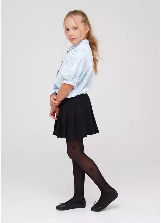 Капронові колготки для дівчаток MILANA 40 nero (чорний)