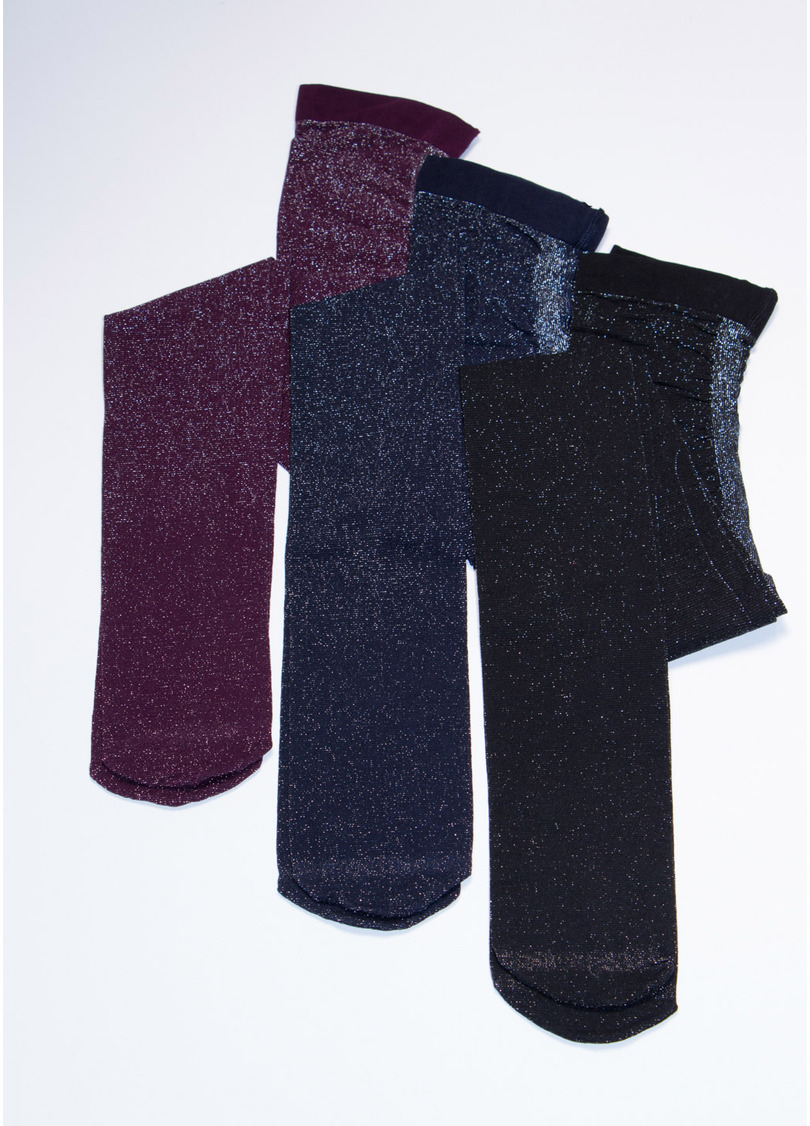 Детские колготки с люрексом SILVIA 60 bianco (белый)