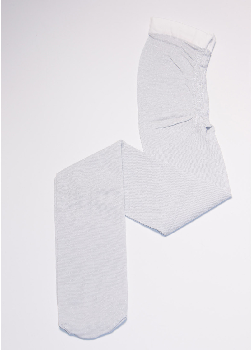 Детские колготки с люрексом SILVIA 60 bianco (белый)