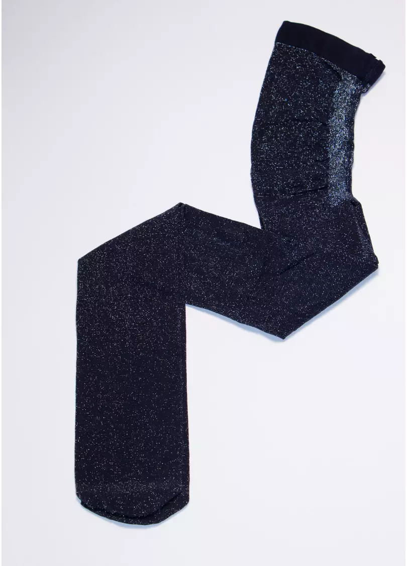 Детские колготки с люрексом SILVIA 60 bianco (белый)