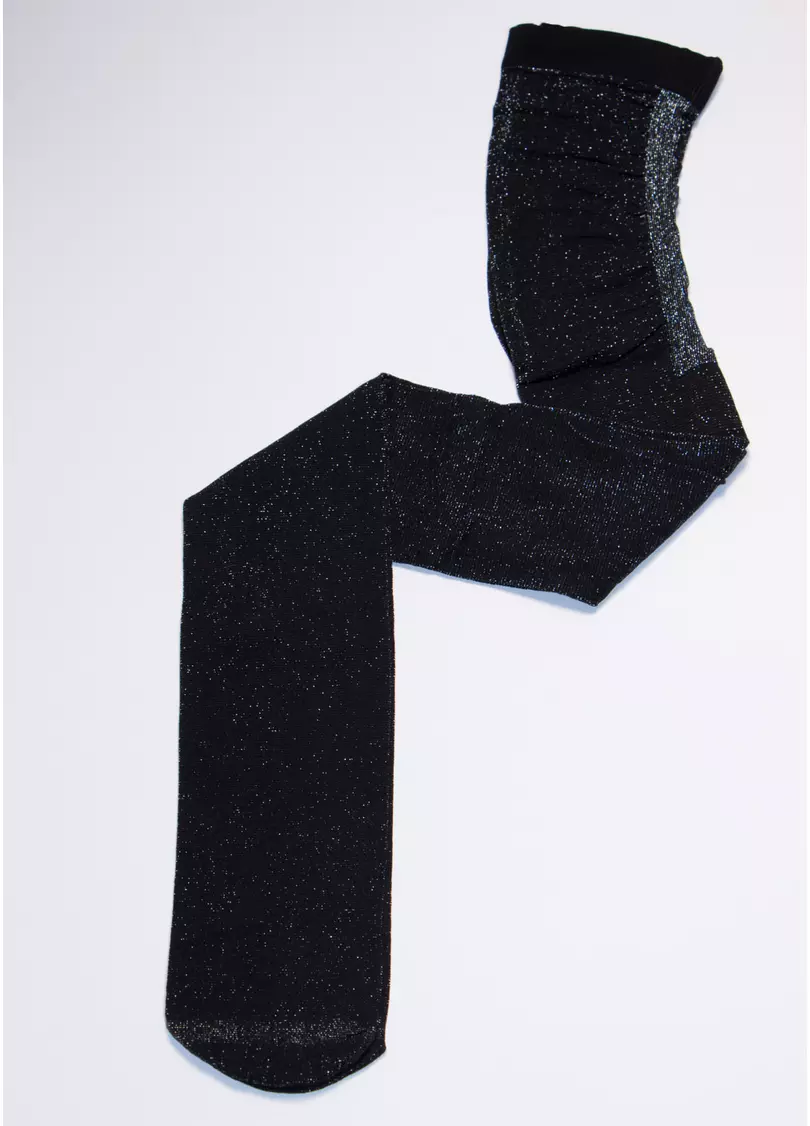 Детские колготки с люрексом SILVIA 60 bianco (белый)