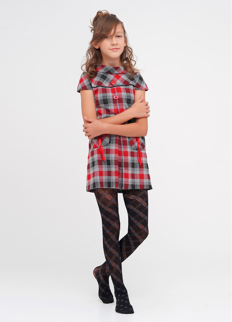 Детские колготки с рисунком TRAISY KIDS 80 (3) nero (черный)