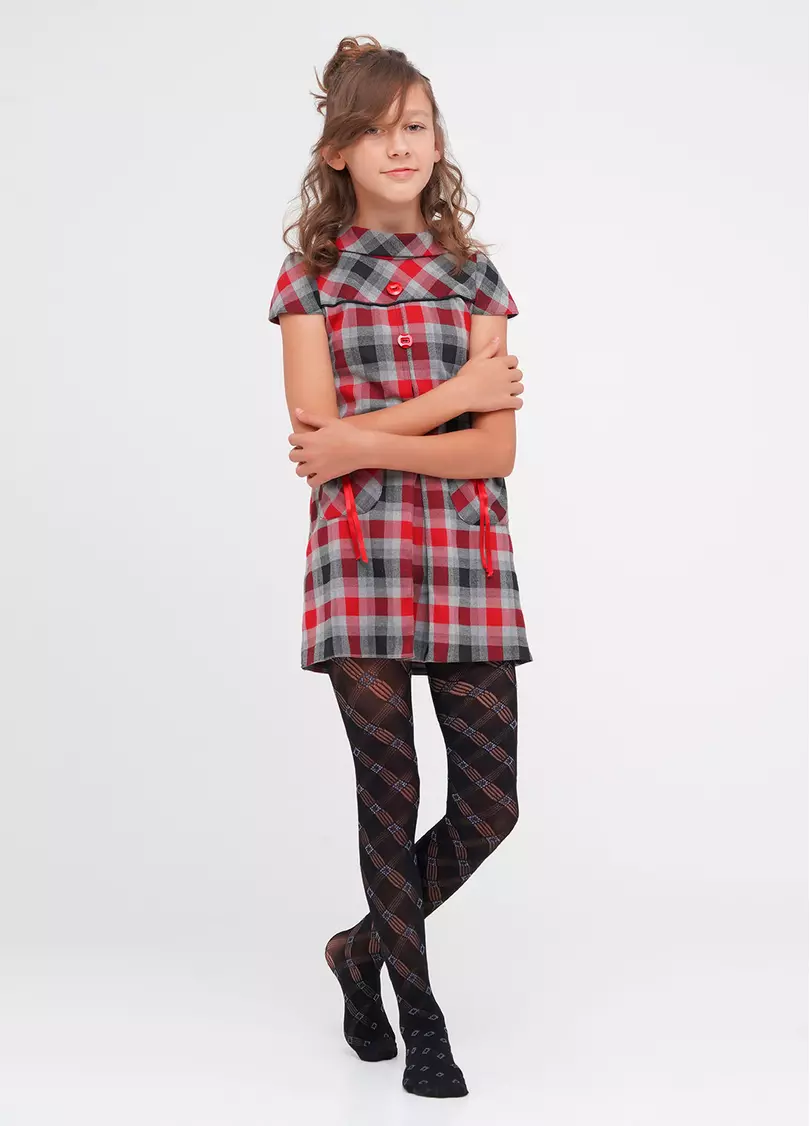 Детские колготки с рисунком TRAISY KIDS 80 (3) nero (черный)