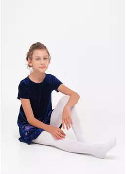 Детские ажурные колготки TRIXIE (1) bianco (белый) Детские ажурные колготки TRIXIE (1) bianco (белый)