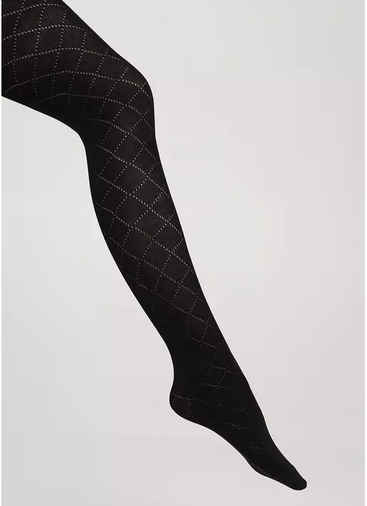 Детские ажурные колготки TRIXIE (1) nero (черный)