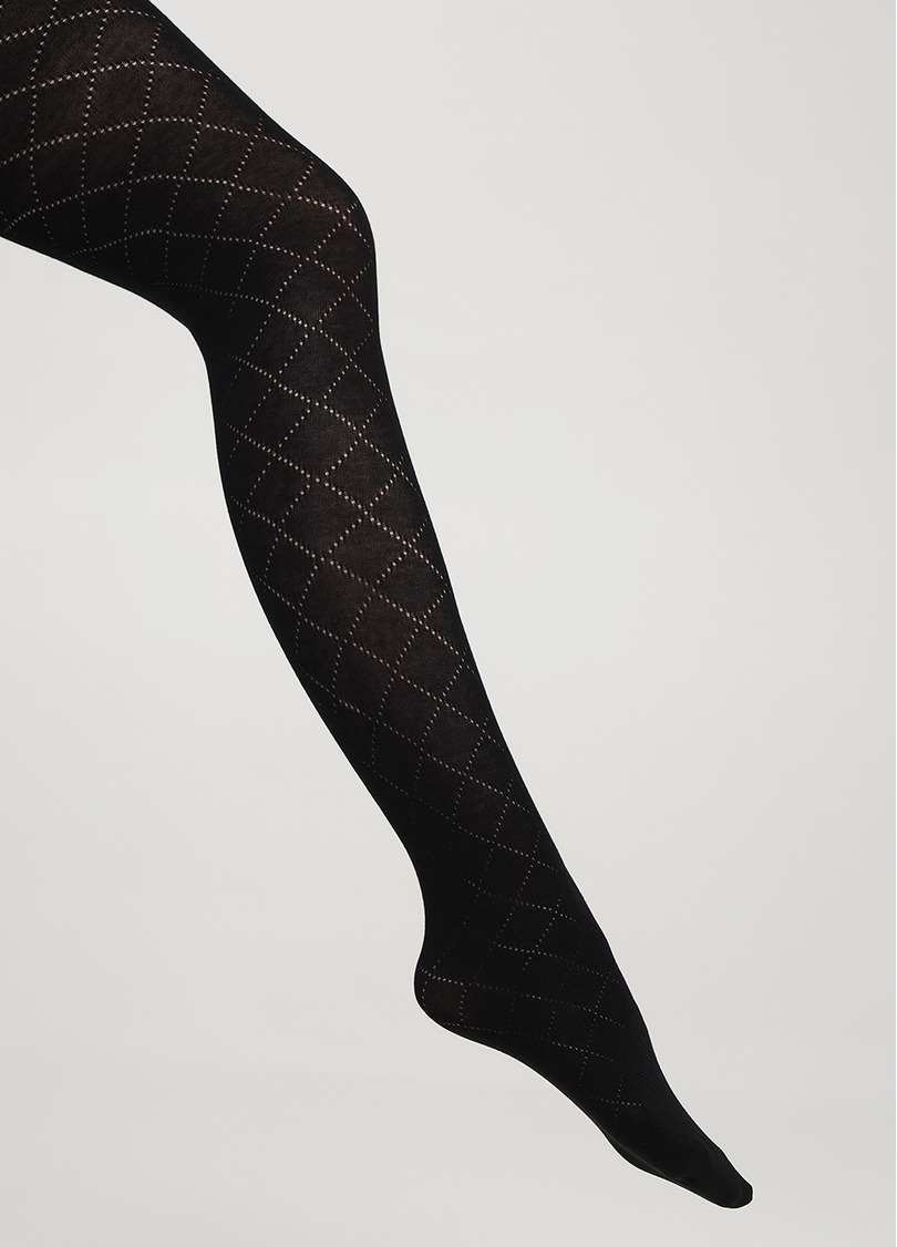 Дитячі ажурні колготки TRIXIE (1) nero (чорний)