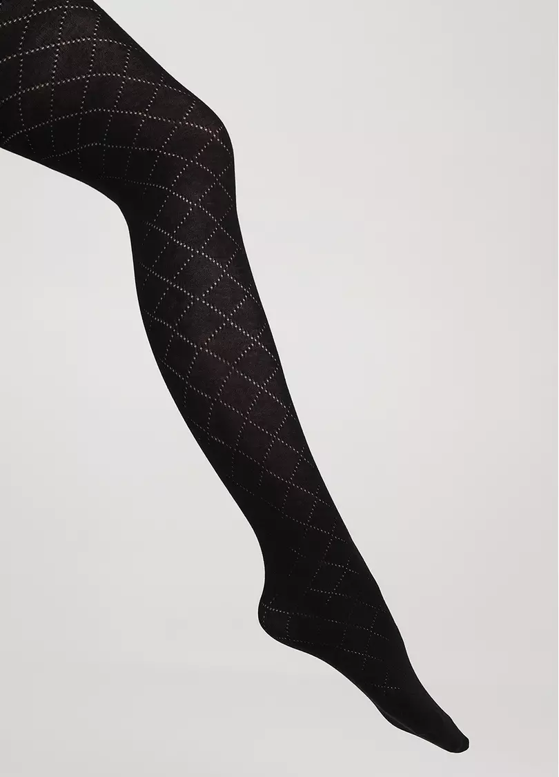 Дитячі ажурні колготки TRIXIE (1) nero (чорний)