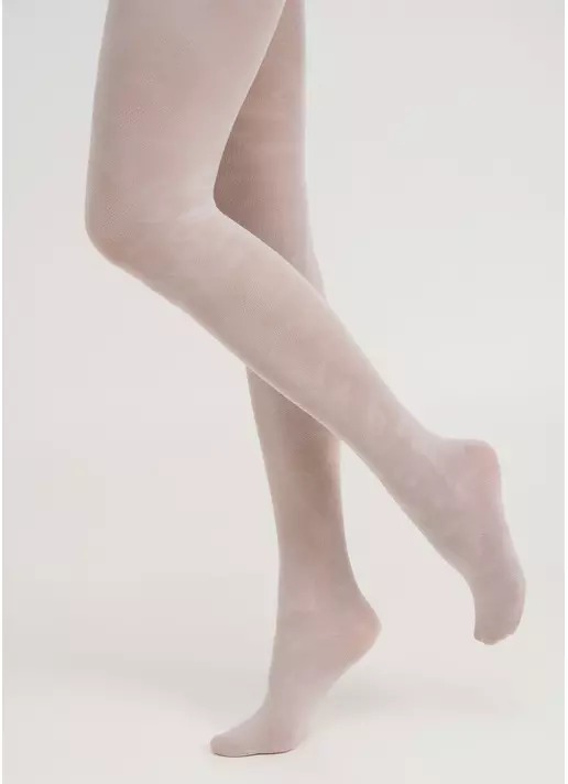 Бавовняні колготки з квітковим візерунком ECLIPSE 150 (3) moonlight (бежевий) Бавовняні колготки з квітковим візерунком ECLIPSE 150 (3) moonlight (бежевий)