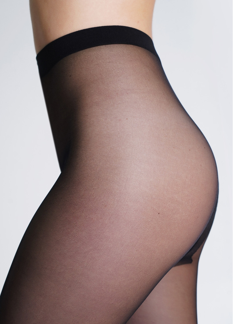 Колготки с надписью Love над коленями FOXY 20 (1) nero (черный)