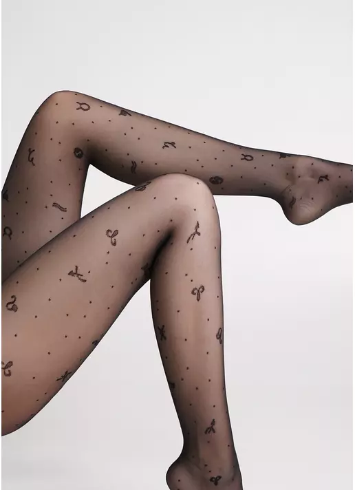 Колготки со Знаками Зодиака INSOMNIA 20 (4) nero (черный) Колготки со Знаками Зодиака INSOMNIA 20 (4) nero (черный)