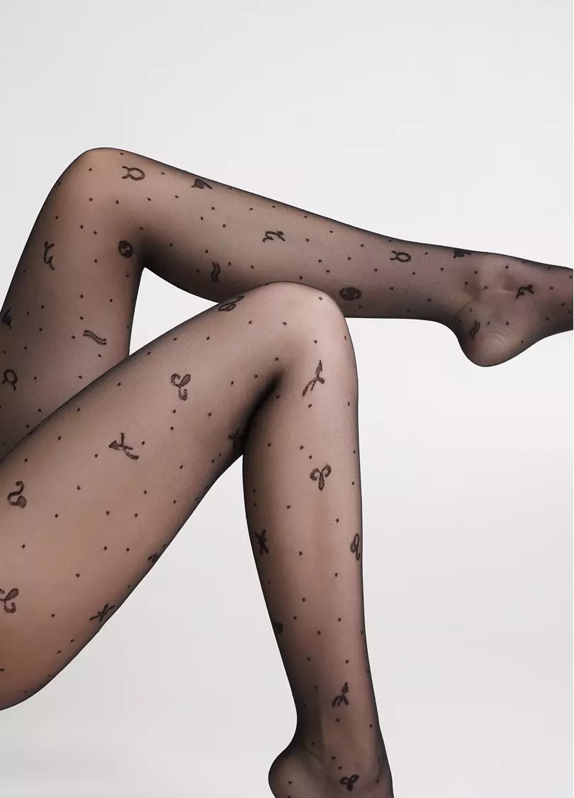 Колготки со Знаками Зодиака INSOMNIA 20 (4) nero (черный)