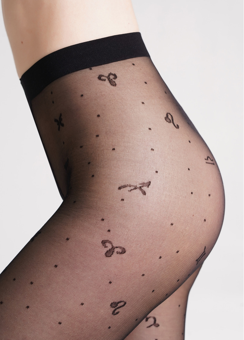 Колготки со Знаками Зодиака INSOMNIA 20 (4) nero (черный)