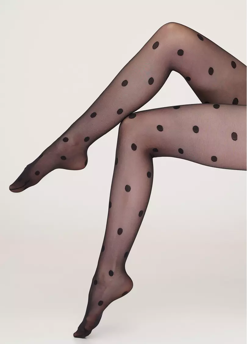 Колготки в крупный горох Amalia 20 den model 11