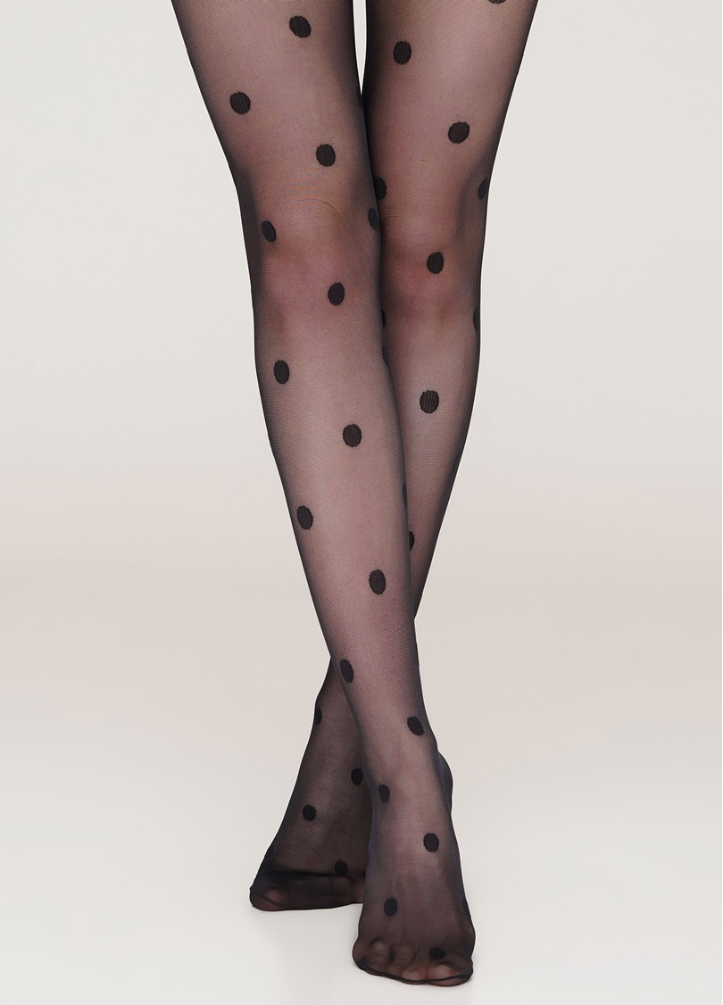 Колготки в крупный горох Amalia 20 den model 11