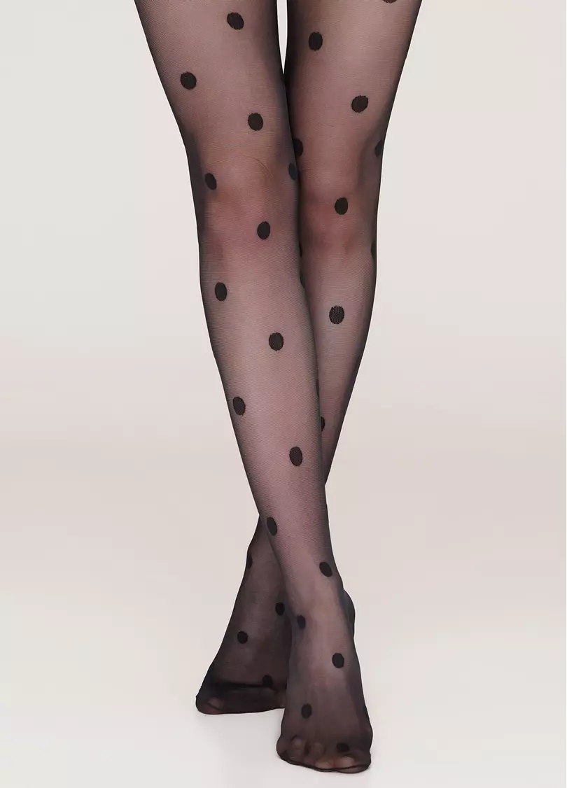 Колготки в крупный горох Amalia 20 den model 11
