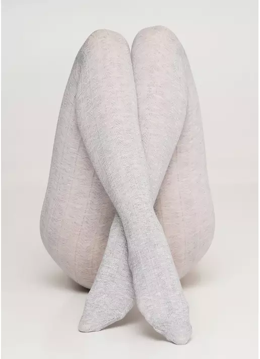 Колготки из вискозы с узором CASHMERE TOUCH FASHION (1) light grey melange (серый) Колготки из вискозы с узором CASHMERE TOUCH FASHION (1) light grey melange (серый)