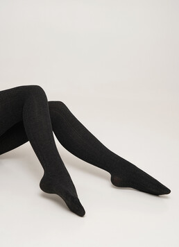 Колготки из вискозы с узором CASHMERE TOUCH FASHION (1) stone (серый)