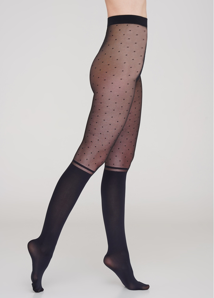 Колготки з імітацією гольфів Crazy daisy 20 (1)