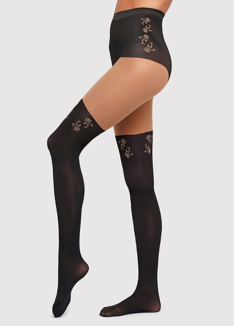 Колготки с имитацией чулок Enjoy Chic 60 den model 4