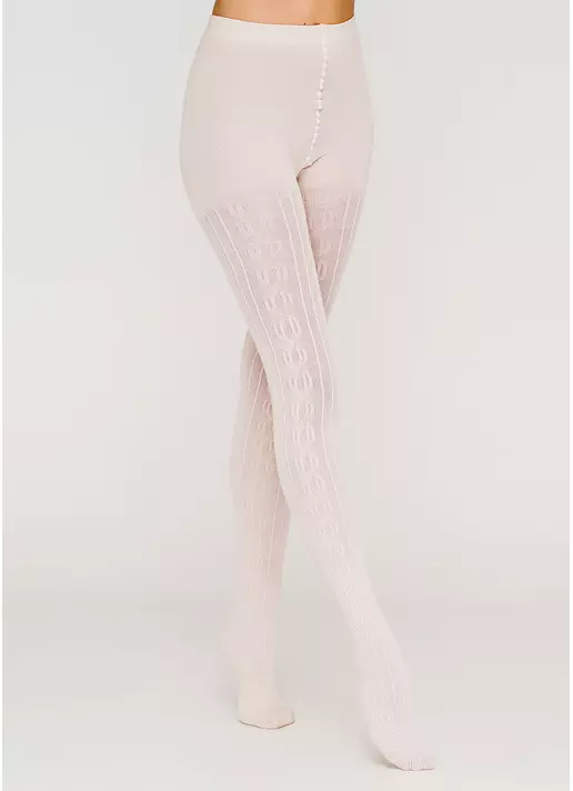 Теплі бавовняні колготки GROSS VOYAGE 200 (3) (panna)