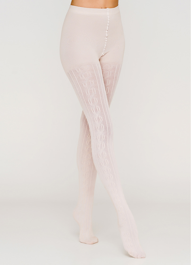 Теплі бавовняні колготки GROSS VOYAGE 200 (3) (panna)