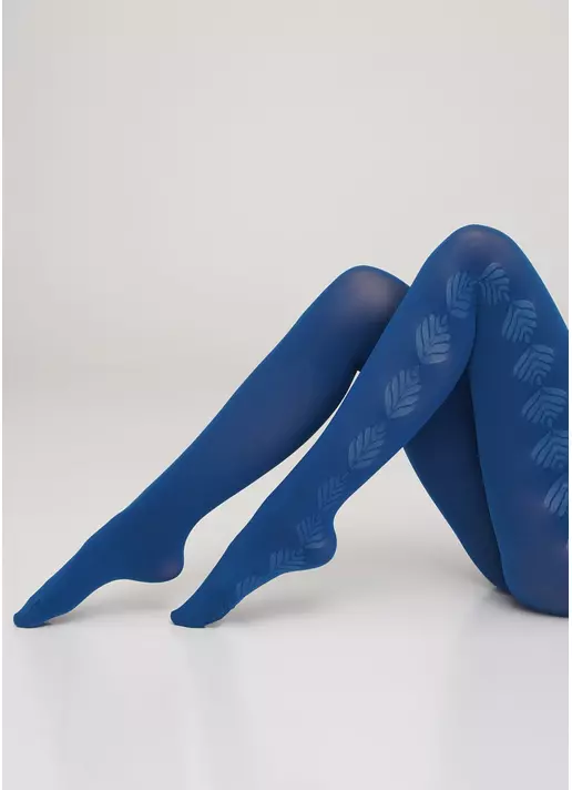 Теплі колготки з мікрофібри HELEN 70 (2) (navy peony)