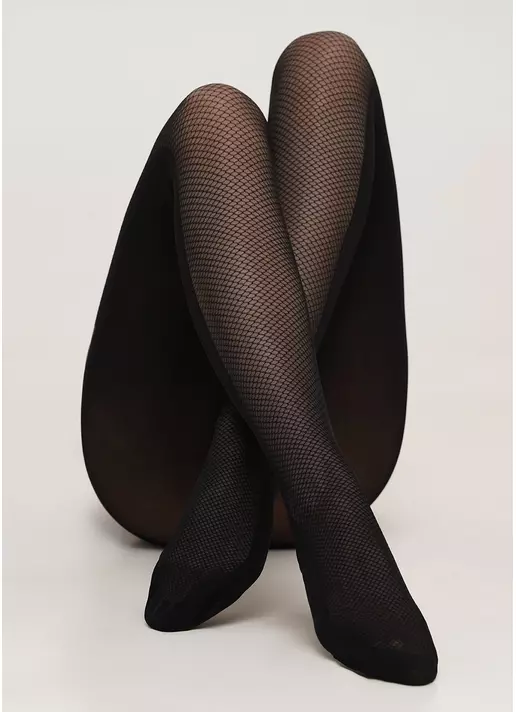 Колготки с эффектом сетки впереди IVONNA 60 (1) nero (черный) Колготки с эффектом сетки впереди IVONNA 60 (1) nero (черный)