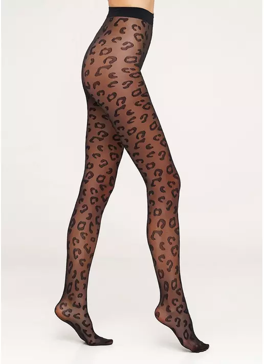 Колготы с леопардовым принтом Leo 20 den model 1