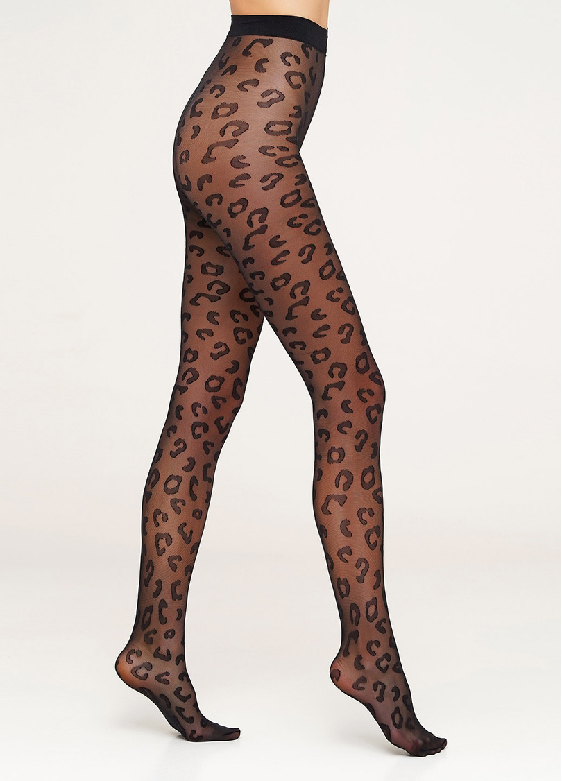 Колготы с леопардовым принтом Leo 20 den model 1