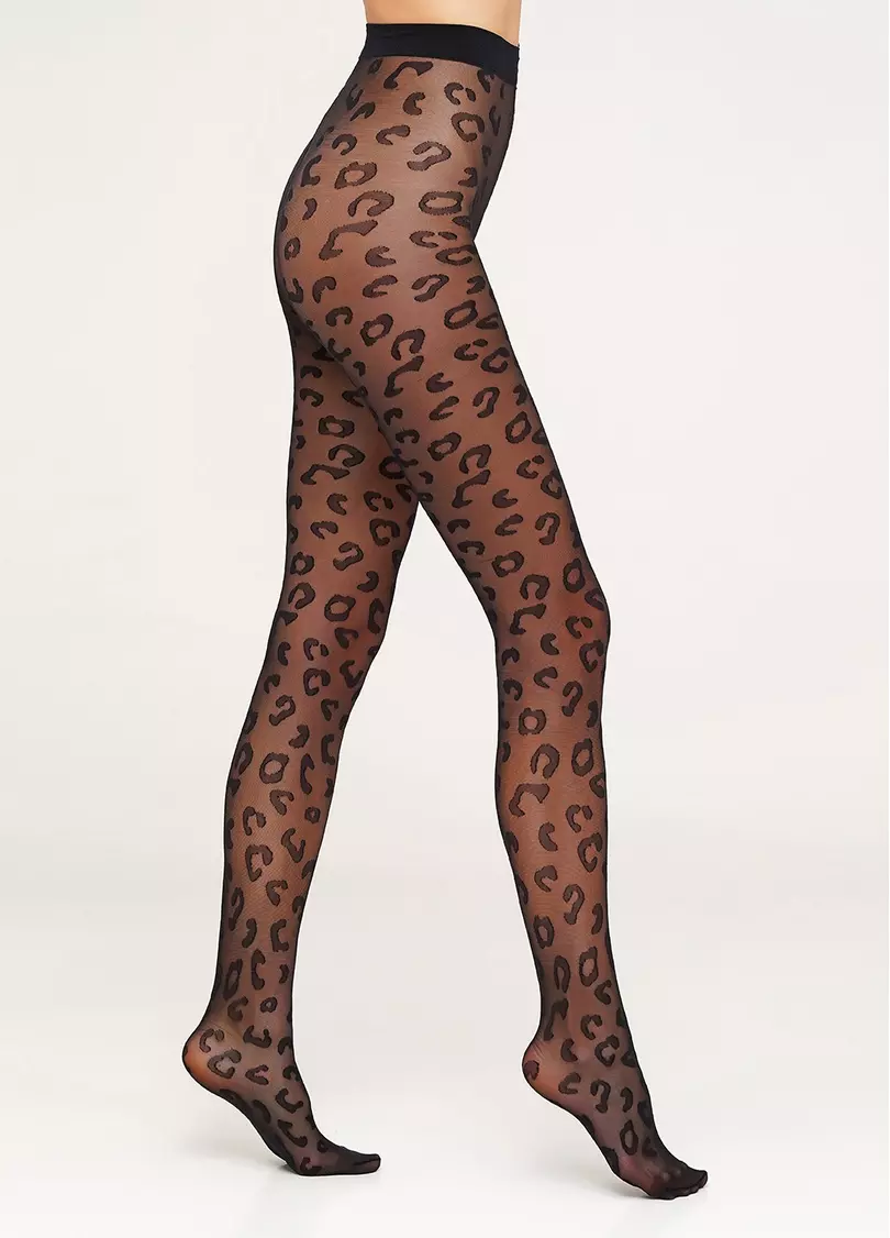Колготы с леопардовым принтом Leo 20 den model 1