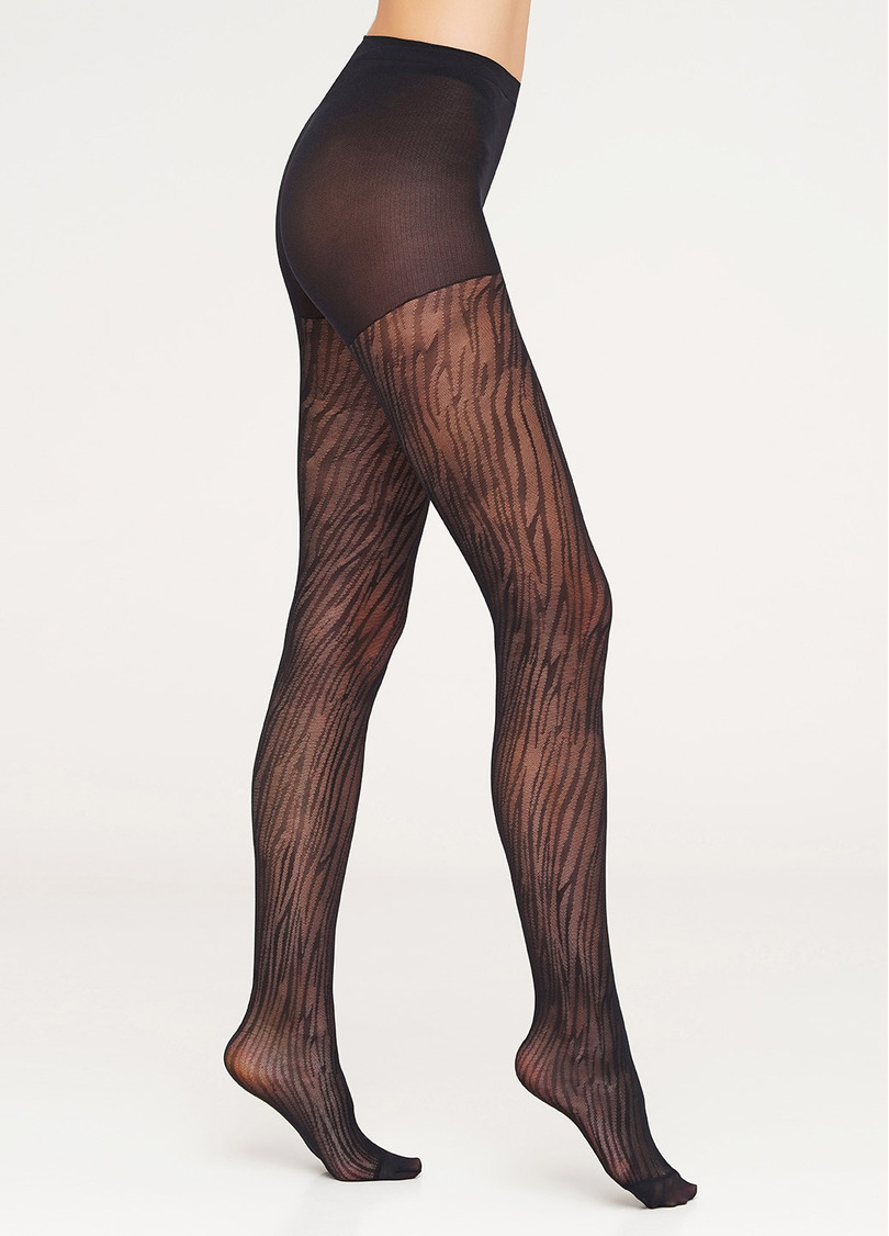 Колготки с анималистическим принтом Leo Net 40 den model 2