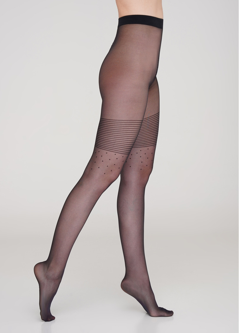 Колготки с имитацией чулок Luxio 20 (1)