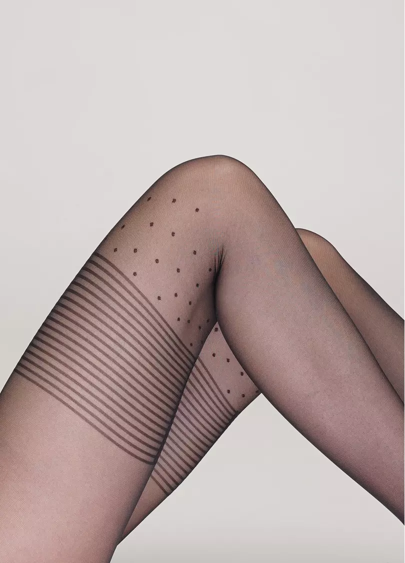 Колготки с имитацией чулок Luxio 20 (1)