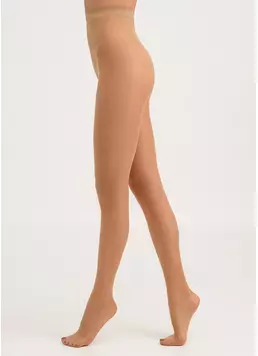 Колготки с эффектом микросетки MESH 40 (1) daino (бежевый)