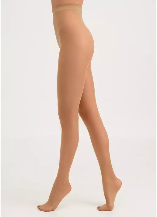 Колготки с эффектом микросетки MESH 40 (1) daino (бежевый)
