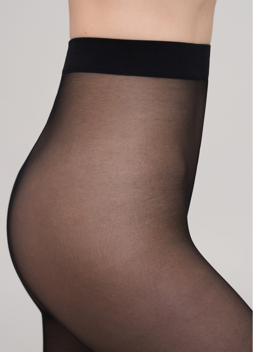 Колготи з імітацією панчіх без коронки Pari 60 den model 16 (nero)