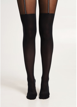 Колготки з імітацією панчіх PARI LUREX 60 (4) nero (чорний) Колготки з імітацією панчіх PARI LUREX 60 (4) nero (чорний)