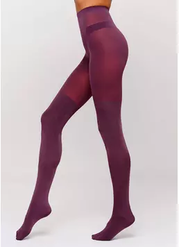 Колготки с имитацией ботфорт и эффектом блеска Pari Shine 100 den (port wine) Колготки с имитацией ботфорт и эффектом блеска Pari Shine 100 den (port wine)