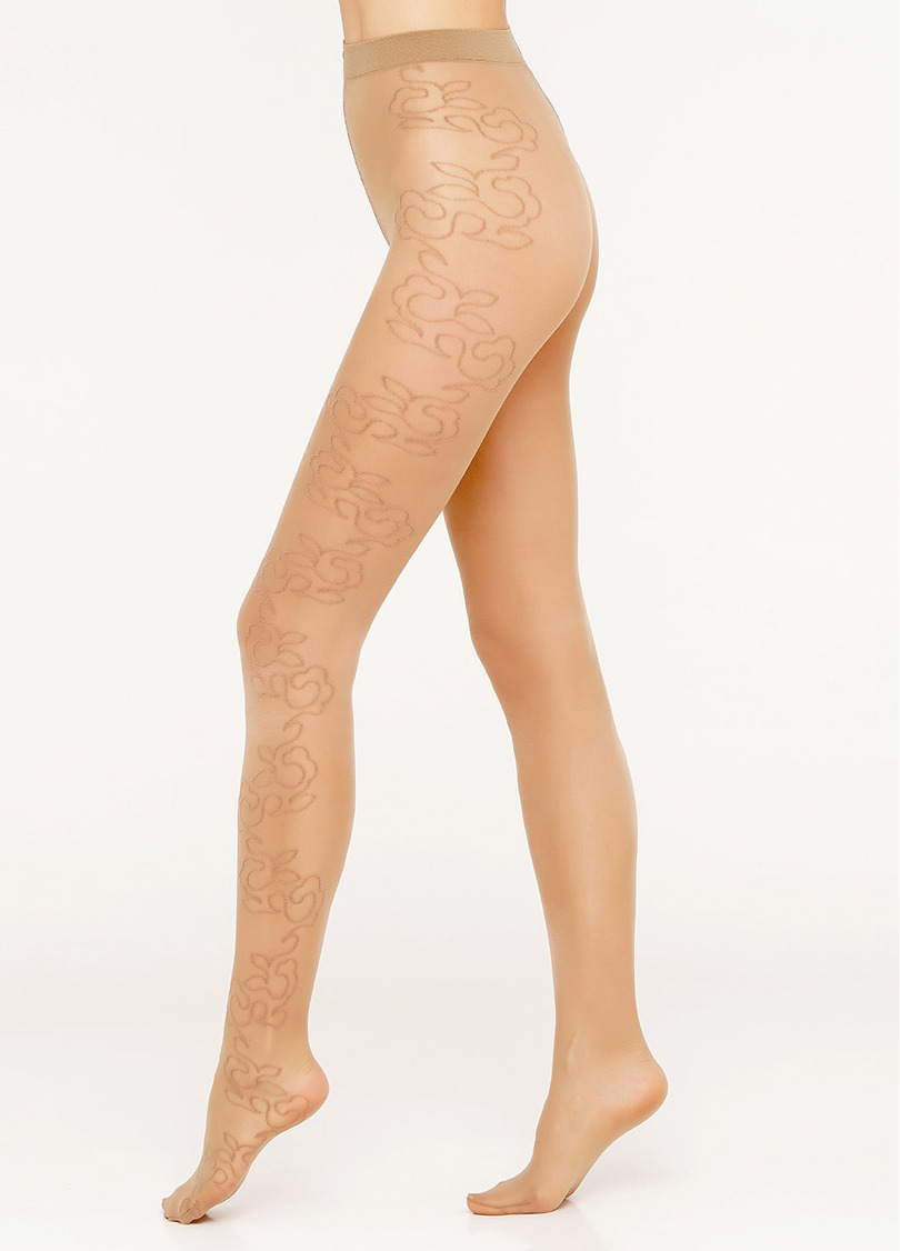 Колготки с фантазийным рисунком Sharon 20 den model 2 (glace)