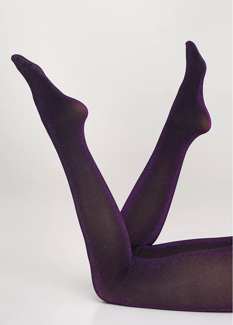 Колготки с эффектом блеска Shiny 60 den model 1 (shiny pink metallic)