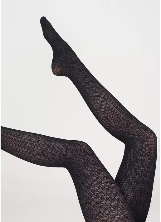 Колготки з ажурним візерунком TIFFANI 80 (12)