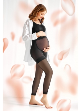 Леггинсы для беременных с полиамида MAMA LEGGY TIGHTS 70 den nero (черный)