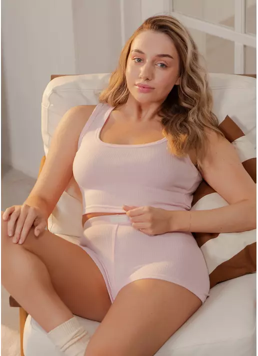 Трикотажный комплект MALLOW 6201/310 pink (розовый)