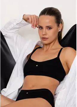 Бюстгальтер топ URBAN RIB 4109/60 black (черный)