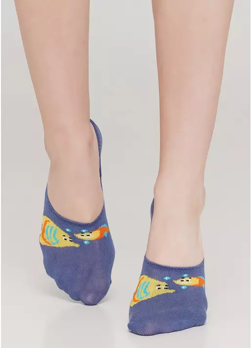 Дитячі підслідники з малюнком рибок KF1 MARINE 008 (синій)