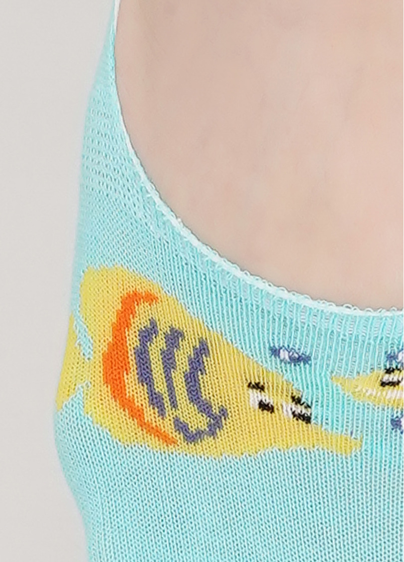 Дитячі підслідники з малюнком рибок KF1 MARINE 008 (м'ятний)