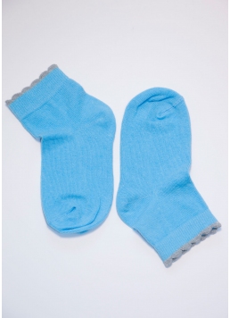 Класичні дитячі шкарпетки KLM-003 calzino baby blue (блакитний)